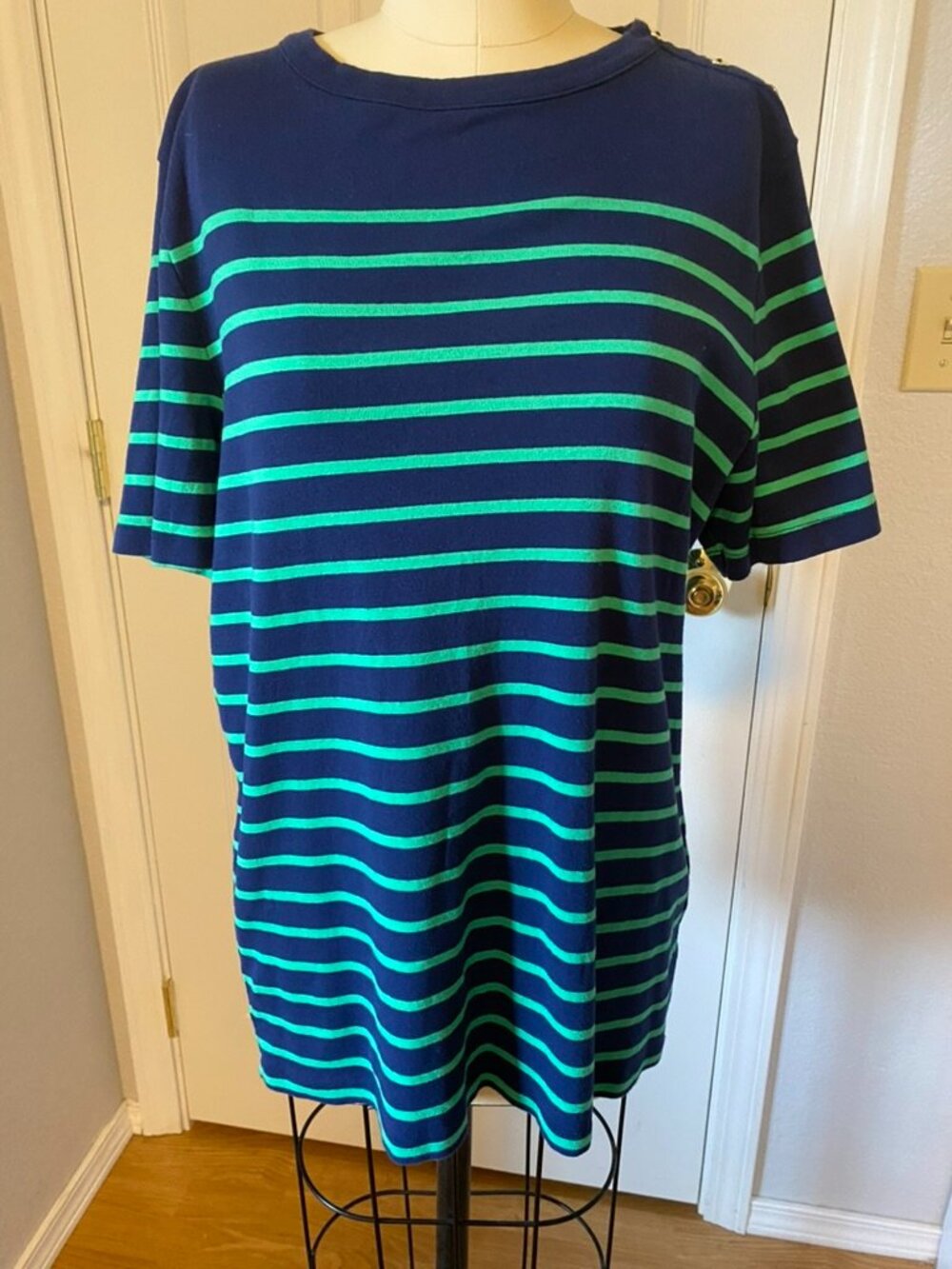 J Crew Stripped T-shirt, XXL